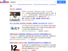 关键词《网站设计》seo网站优化百度快照排名案例