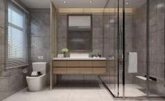 干爽整洁的卫生间就该这样装修！