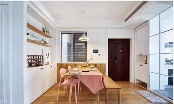 北欧风格样品房110㎡三居室2