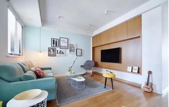 北欧风格样品房110㎡三居室1