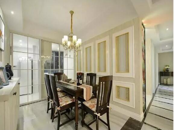 140平米自然淳朴的美式风格装修案例1