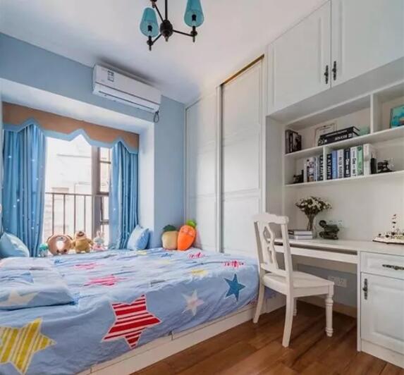 106平米三居室的美式风格装修案例5