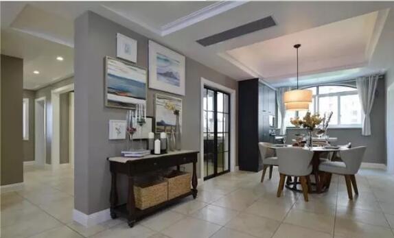 170㎡三居室现代风格新房装修1