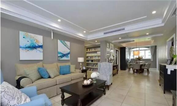 170㎡三居室现代风格新房装修3