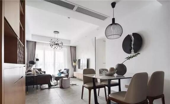 117平米三居室北欧风格装修实景图3