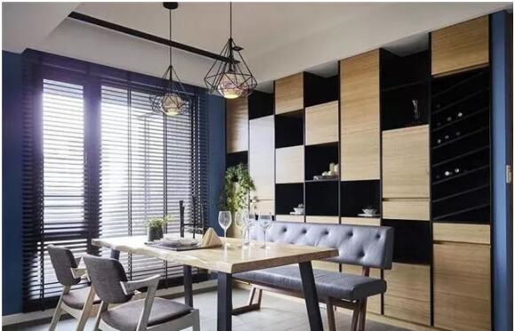 120平米两居室单身公寓装修案例3