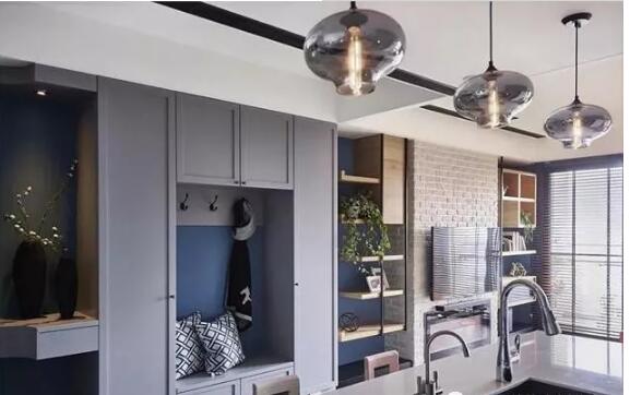 120平米两居室单身公寓装修案例2