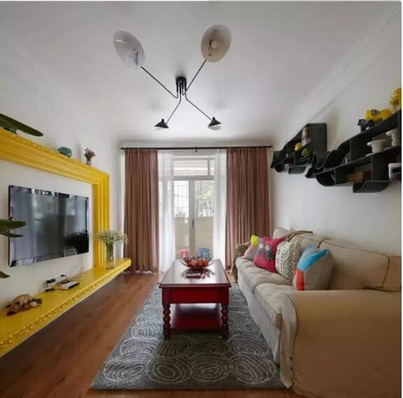 84平米混搭风格案例1