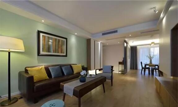 136平米三居室简约风格装修案例赏析1