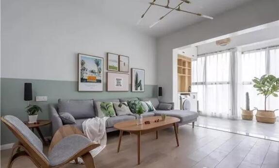 134㎡北欧风样品房装修2