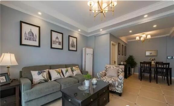 94平米两居室美式风格装修1