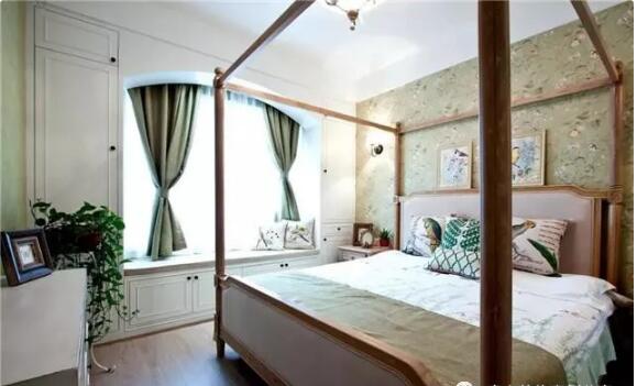 139㎡田园风格样品房装修4