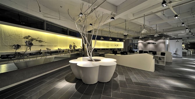 办公室地面装修材料地板