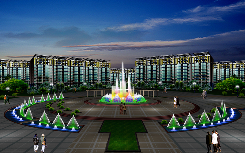 深州踩踏喷泉施工