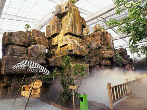 包头景观石假山石承包工程