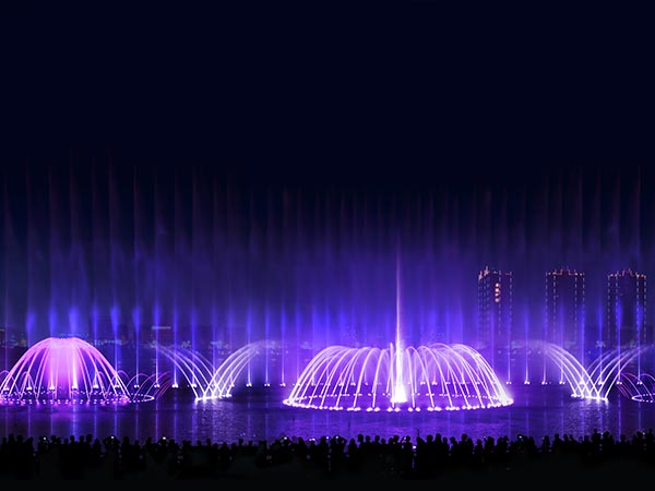 【原创】云南沾益西河公园喷泉水景1 【原创】云南沾益西河公园喷泉水景1