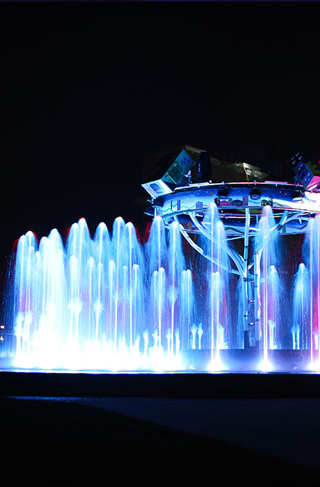 瑞安城市阳台旱式点阵喷泉文旅夜游工程2 瑞安城市阳台旱式点阵喷泉文旅夜游工程2