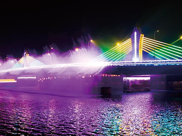 【原创】常山大桥文旅夜游改造工程1 【原创】常山大桥文旅夜游改造工程1