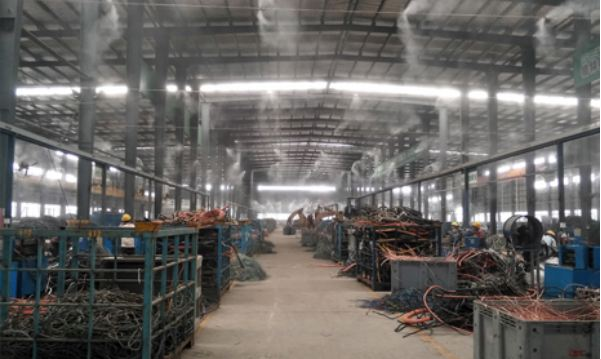 车间喷雾降温可以应用哪些行业?