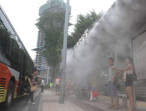 喷雾降温系统工作原理及优点