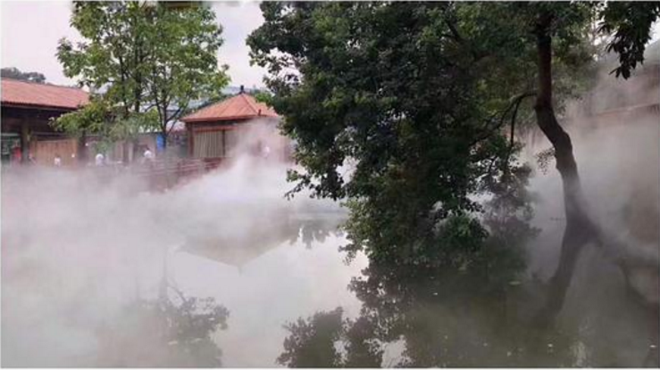 雾森人造雾设备-高压喷雾造景系统有哪些特点?