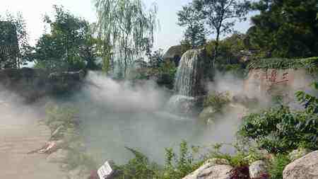 景观园林造雾,云雾环绕的这些仙境因何而成？