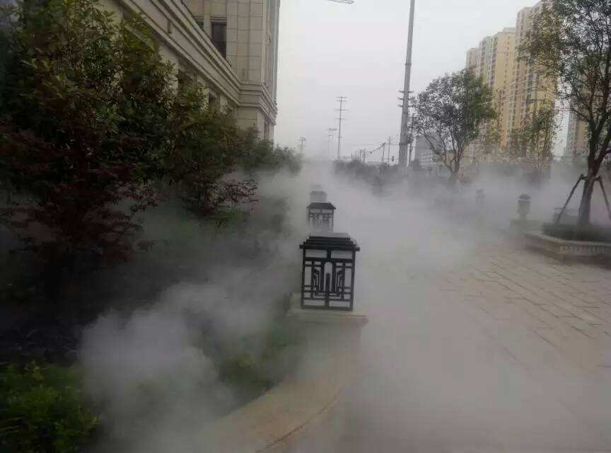 园林造景使用人造雾注意的五点事项