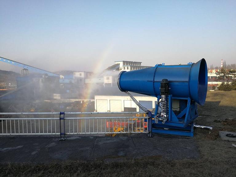 喷雾除尘系统除尘雾炮机