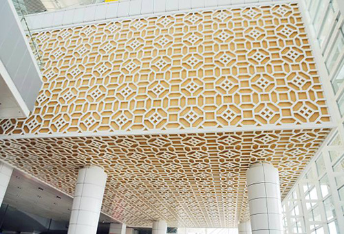 雕花铝单板幕墙 雕花铝单板幕墙