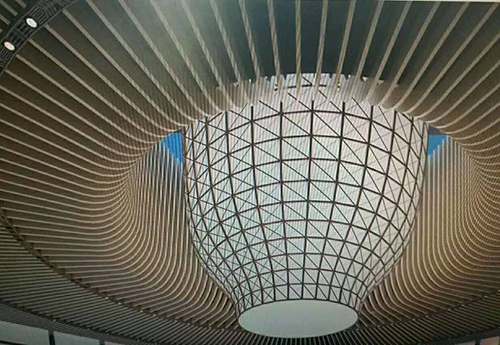 双曲铝单板幕墙 双曲铝单板幕墙