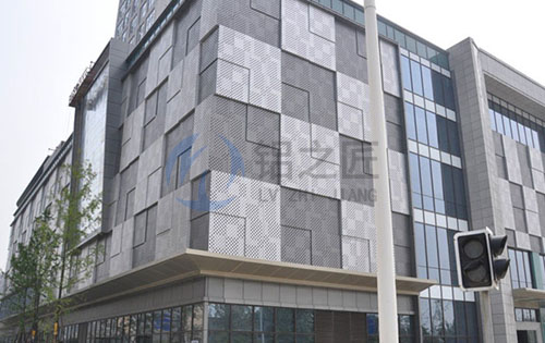 冲孔铝单板幕墙 冲孔铝单板幕墙