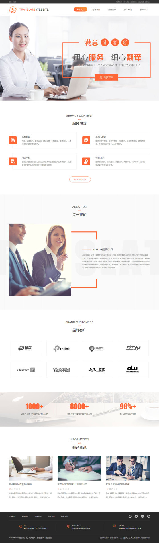 网站模板