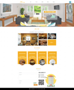 做家居装修专用油漆网站模板-油漆模板网站制作