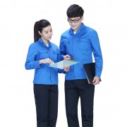 　【钢铁厂工作服定做】牛仔工作服钢铁厂的首选！